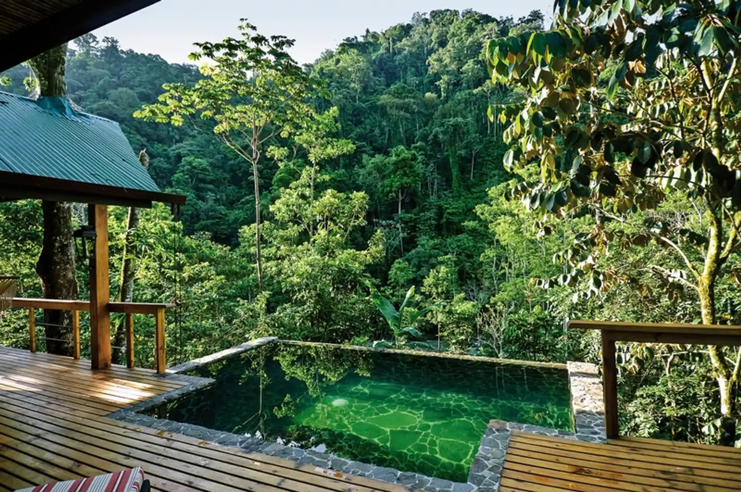 Tropenparadies Pacuare Lodge Garten