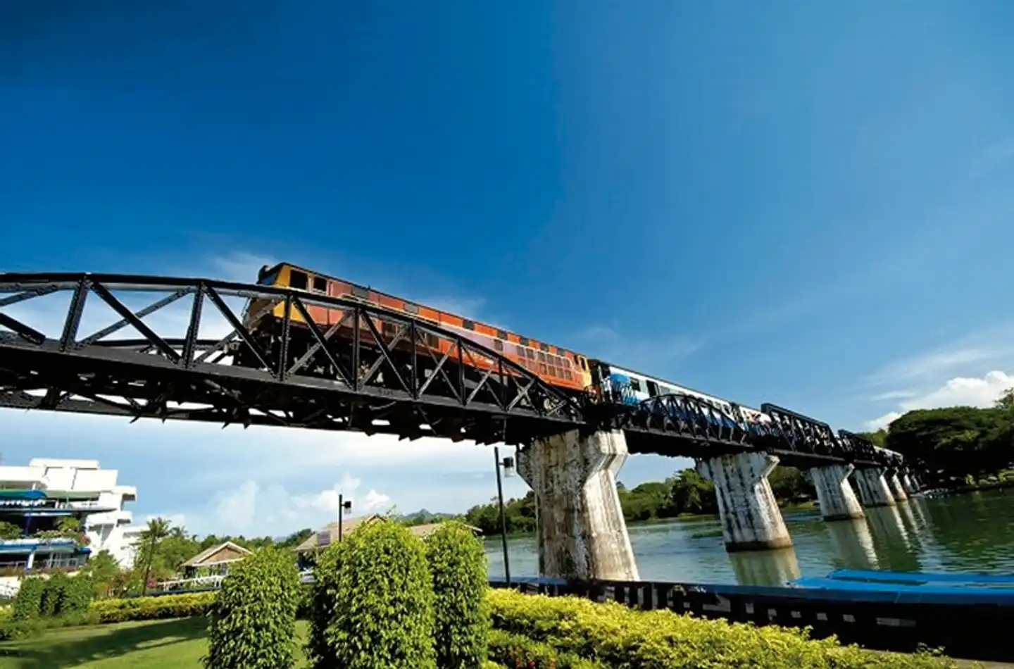 River Kwai Rafts Landschaft