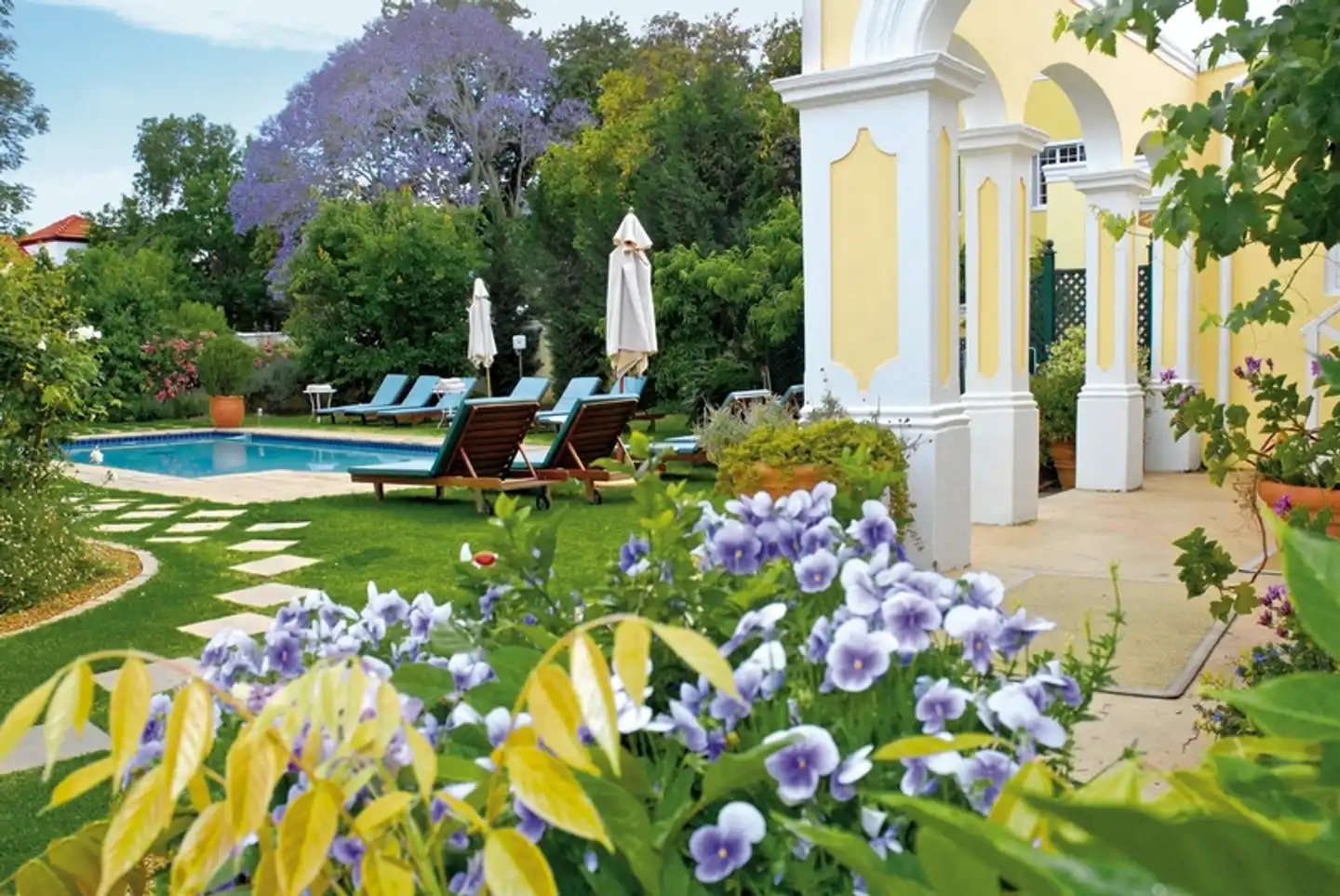 River Manor Boutique Hotel Garten