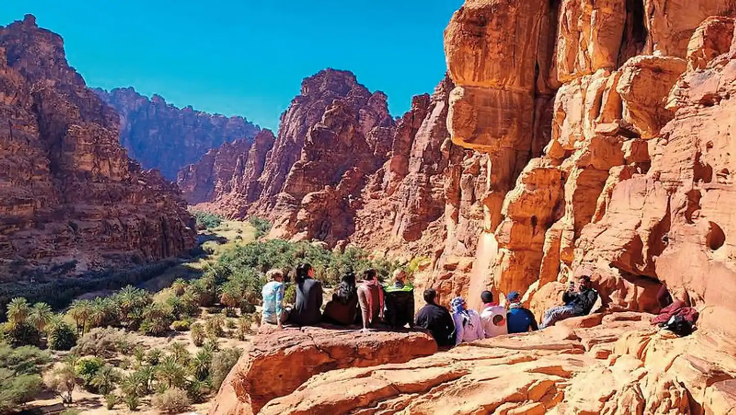 Saudi-Arabien entdecken Landschaft