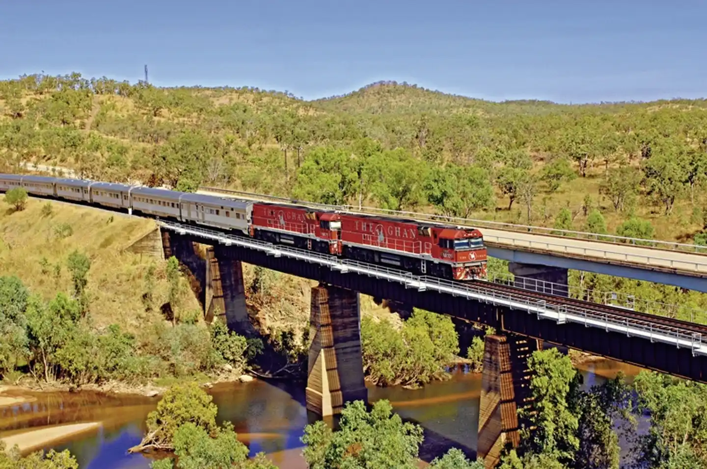 The Ghan (Adelaide - Alice Springs) Landschaft