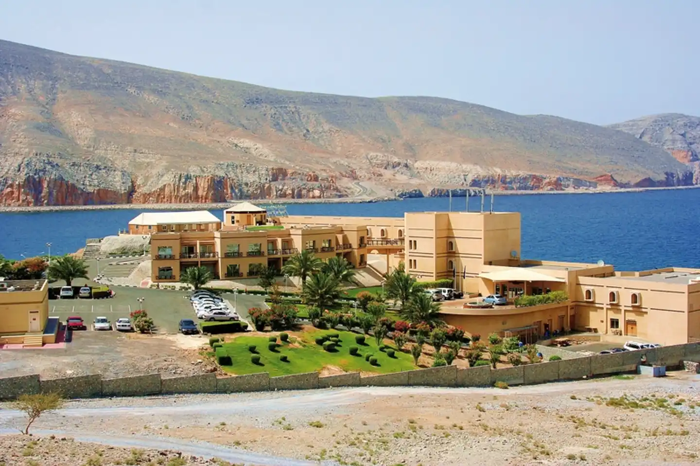 Geheimnisvolles Musandam Landschaft