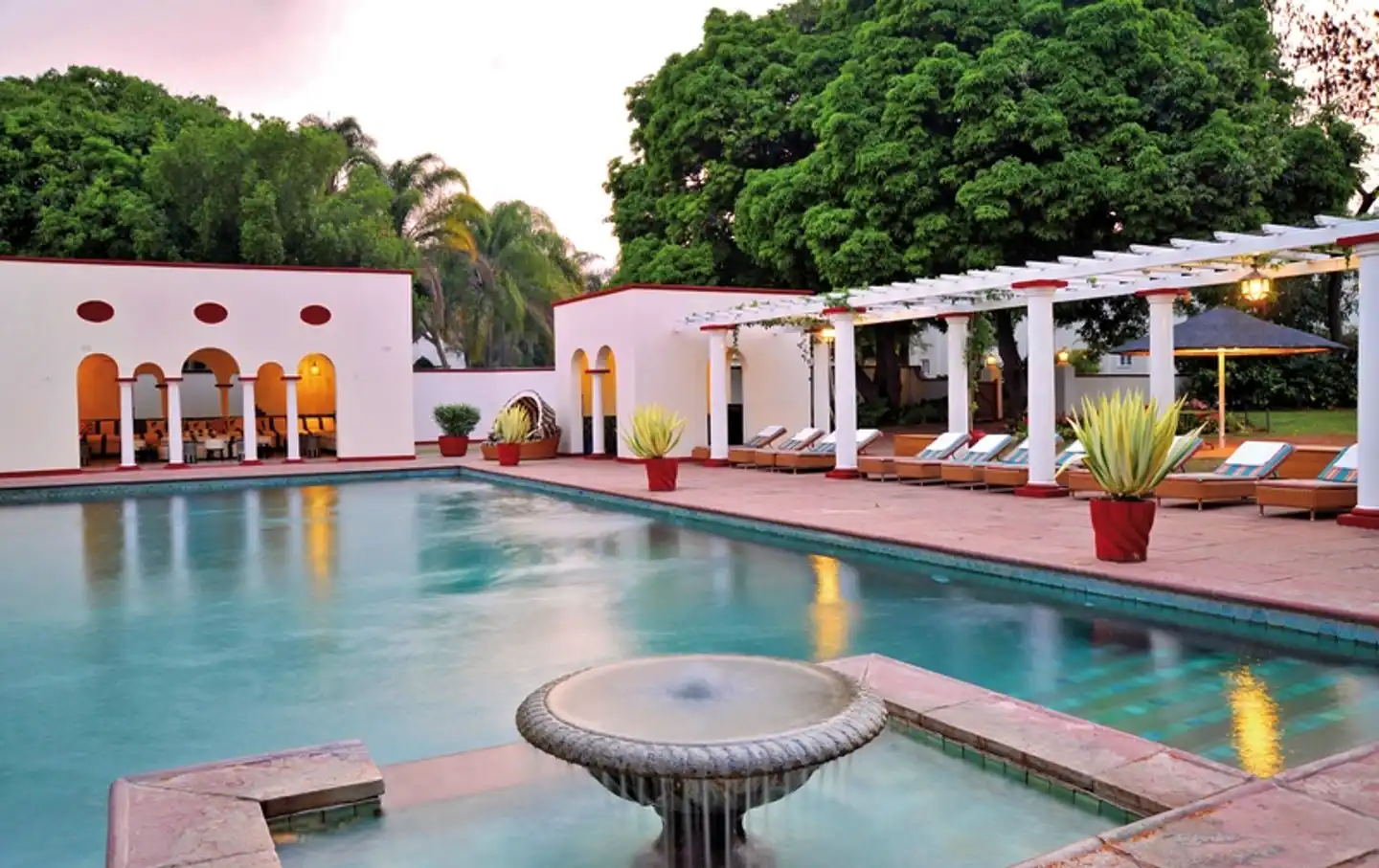 The Victoria Falls Hotel Pool