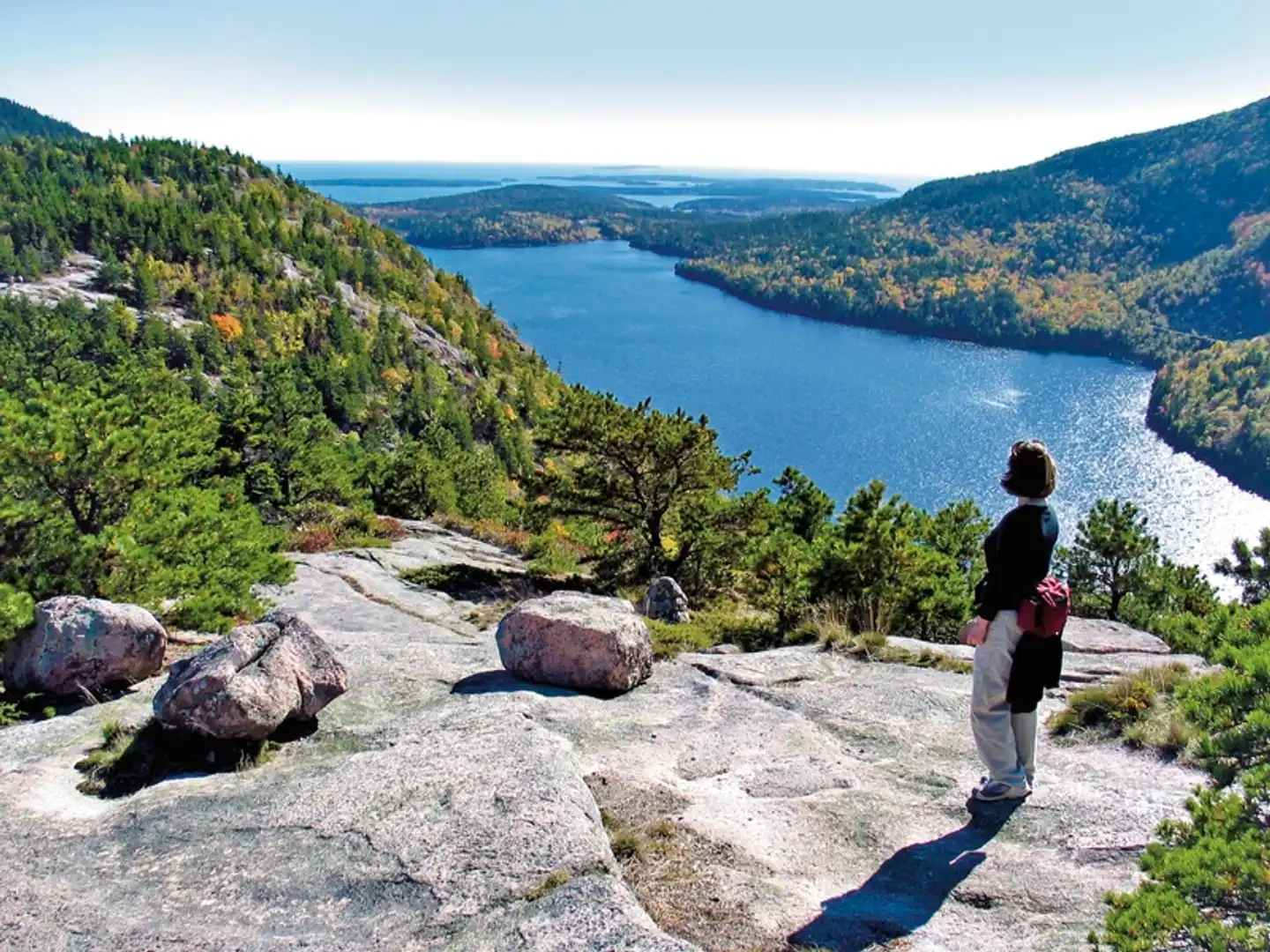 Farbenpracht des Indian Summer (ab Boston/bis New York) Landschaft