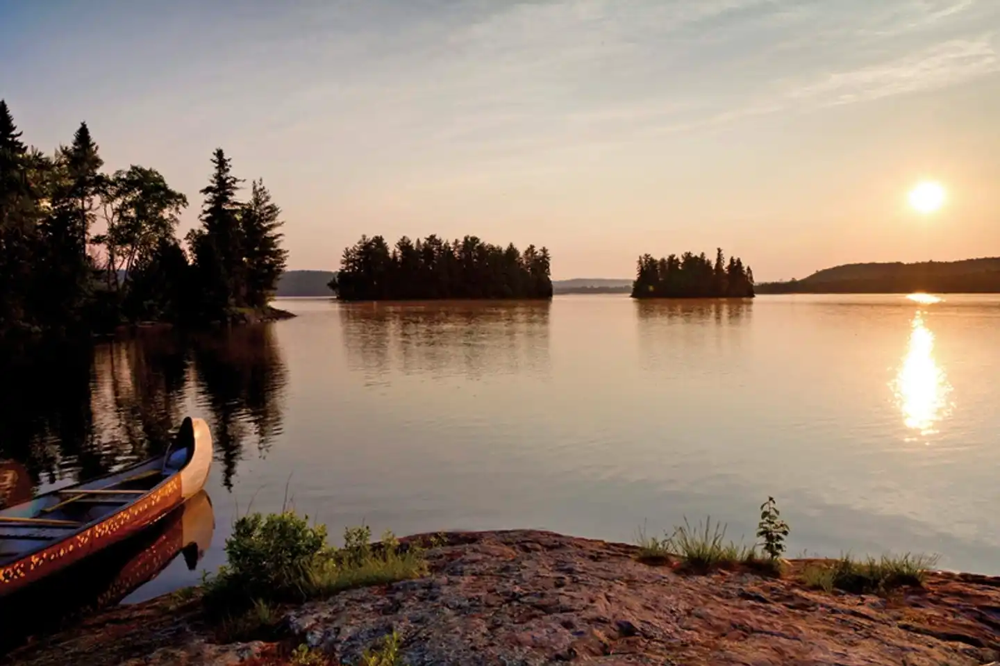 Algonquin en canoë - Lodge Tiere