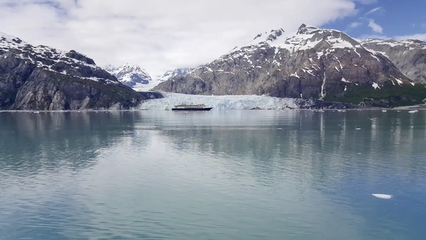 Auf dem Seeweg nach Alaska Landschaft