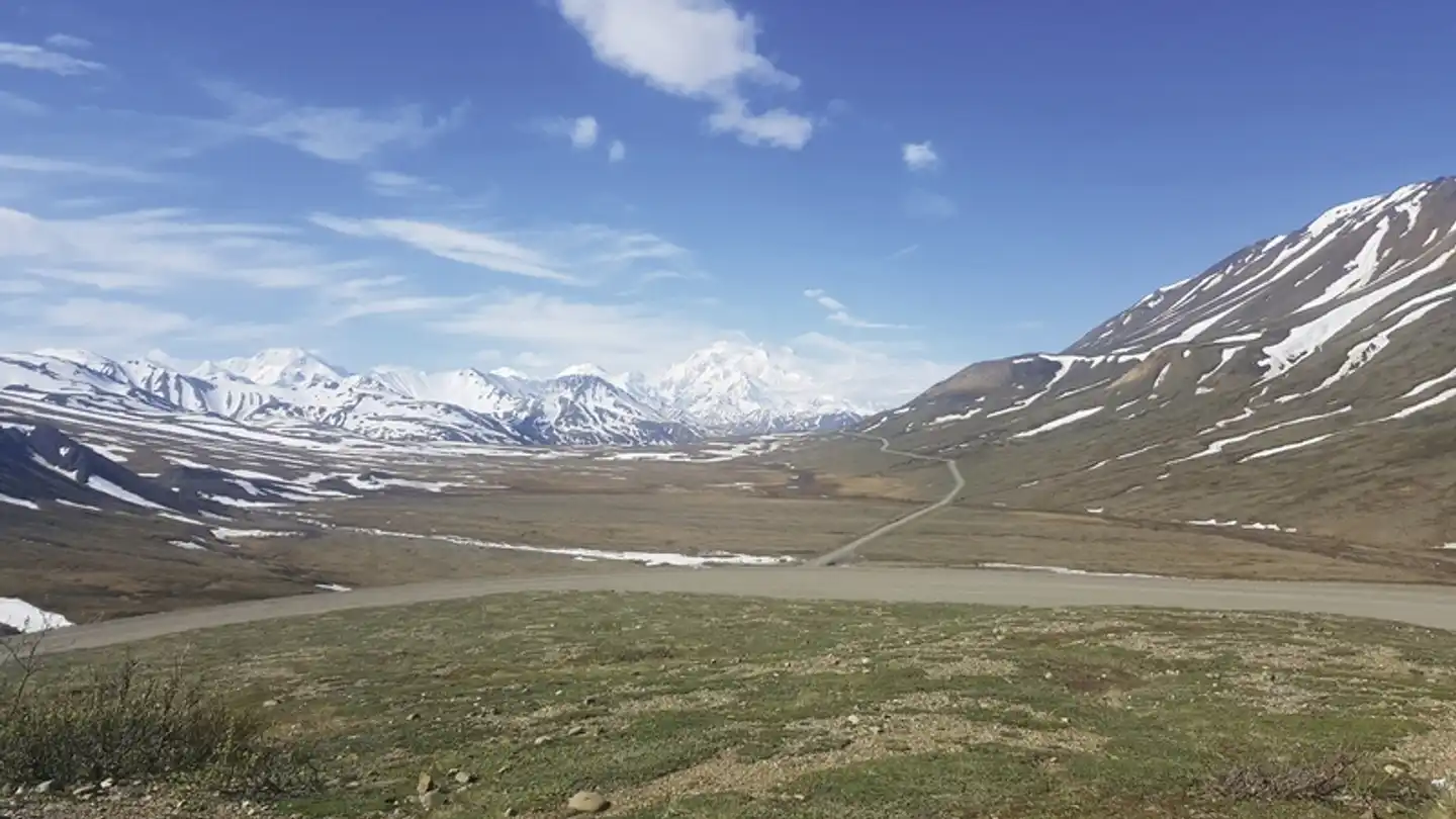 Auf dem Seeweg nach Alaska Landschaft
